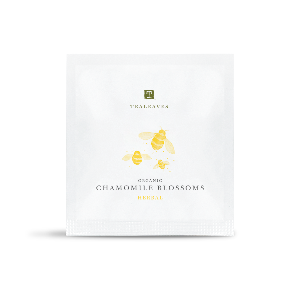 Organic Chamomile Blossoms Tea – Chamomile Tea Bags from TEALEAVES