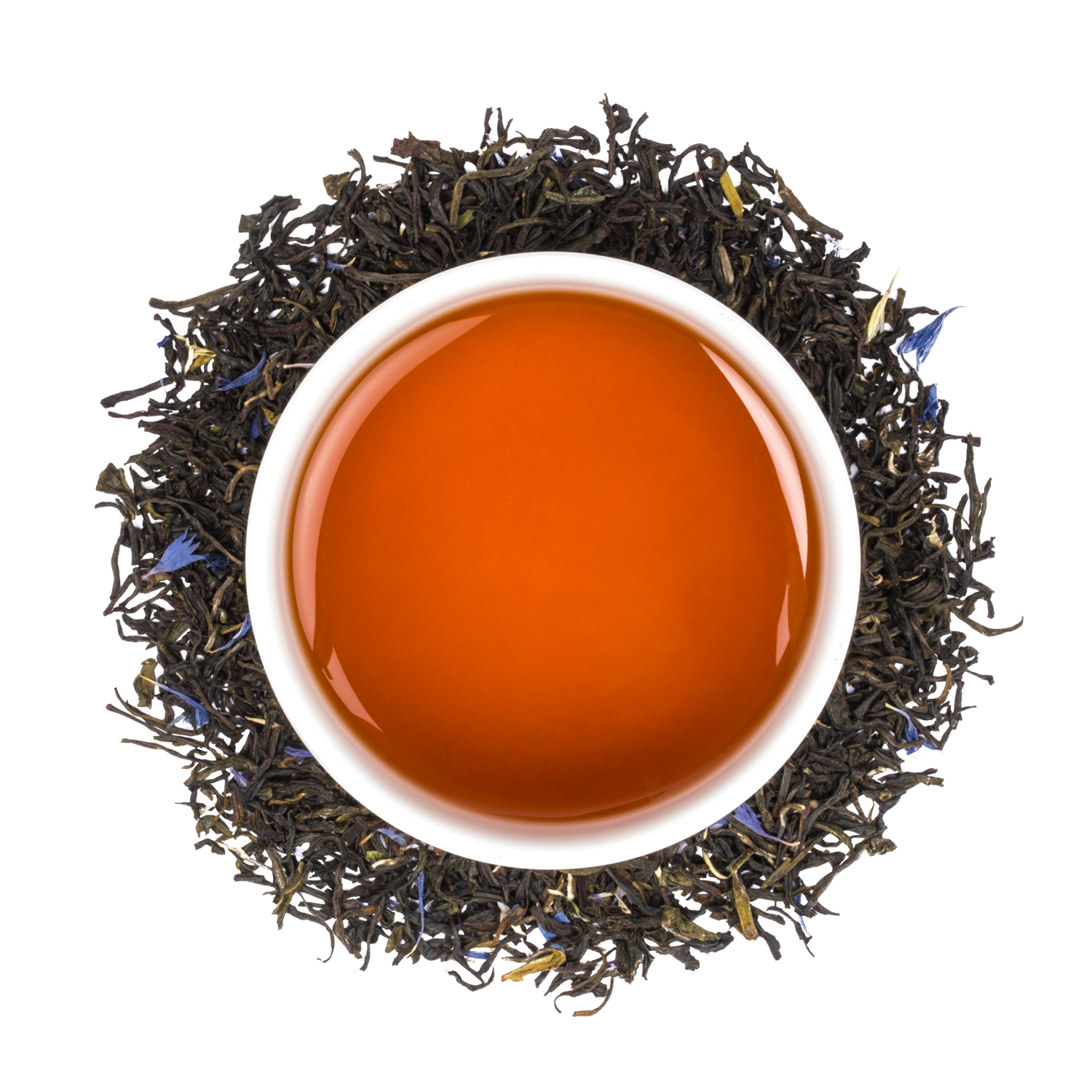 TEALEAVES Jasmine Loose Leaf Earl Grey Tea in a Teacup