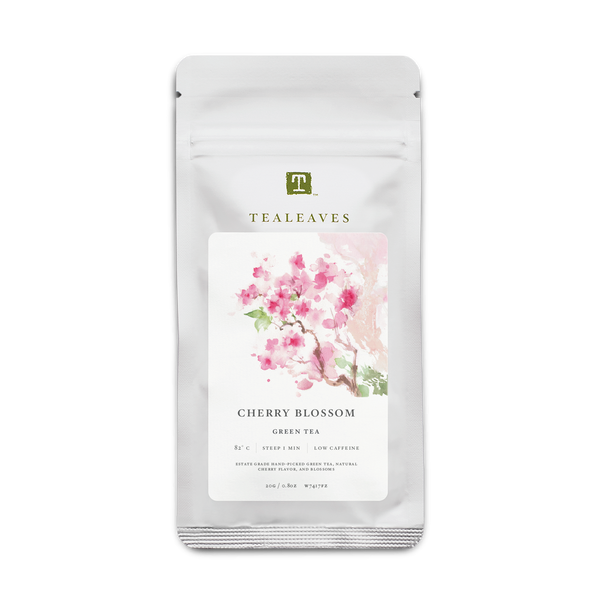 Cherry Blossom Japanese Sencha Green Tea TEALEAVES