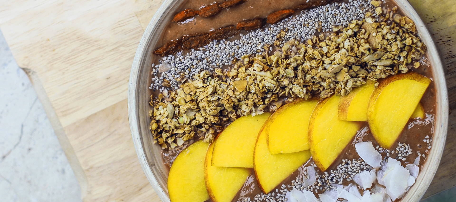 Wild Dandelion Cocoa Smoothie Bowl