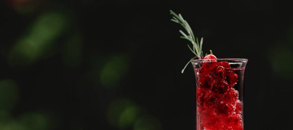 TEALEAVES Berry Spritzer Cranberry Gin and Tonic Cocktail Mixology Recipe 