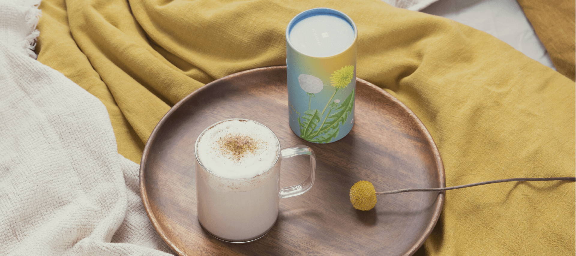 Wild Dandelion Cocoa Latte