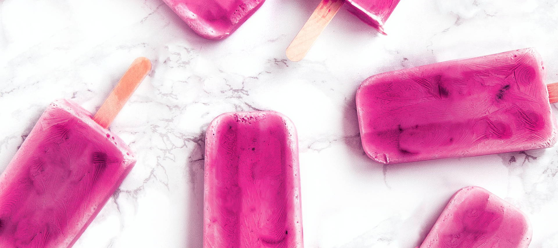 refreshingly healthy summer popsicles with fresh strawberries and beets