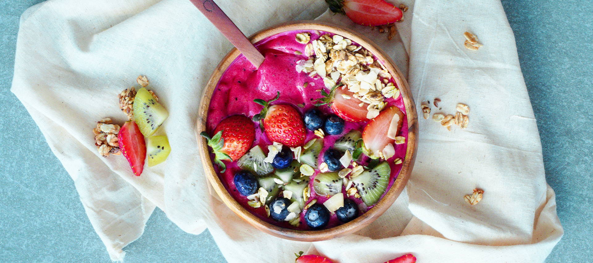 Ashwagandha Beetroot Boost Smoothie Bowl