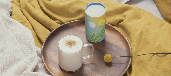 antioxidant rich natural superfood packed wild dandelion cocoa hot latte recipe 