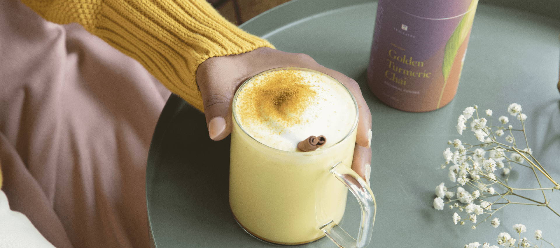 Golden Turmeric Chai Latte Recipe