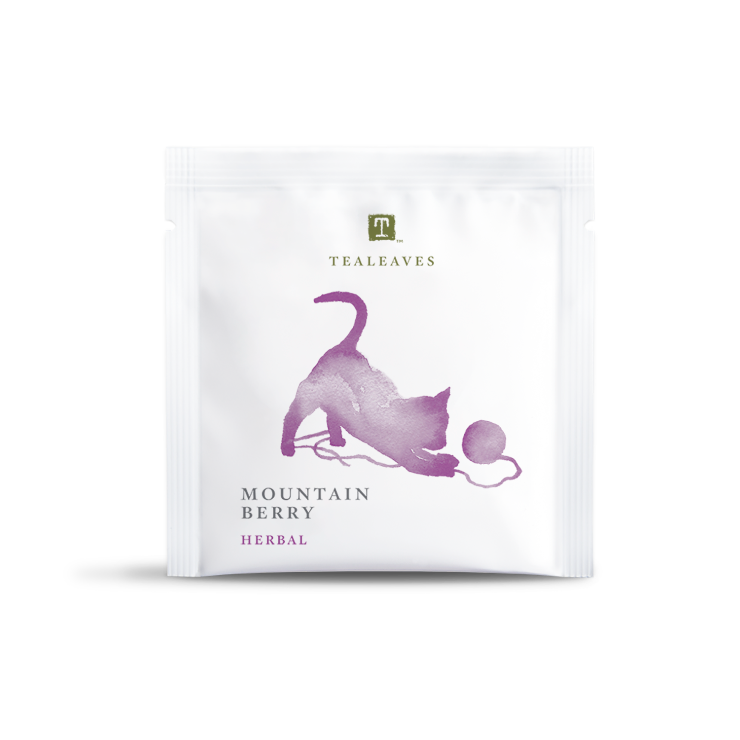 Mountain Berry Herbal Tea Bags - Home Compostable from TEALEAVES