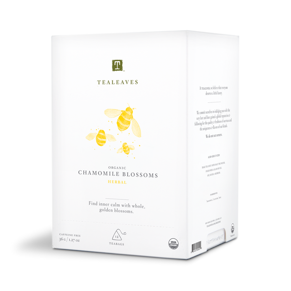 Organic Chamomile Blossoms Tea ‚Äì Chamomile Tea Bags from TEALEAVES