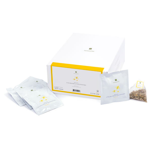 Organic Chamomile Blossoms Tea ‚Äì Chamomile Tea Bags from TEALEAVES