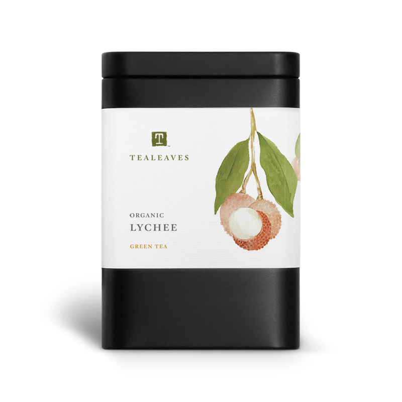 organic lychee green tea