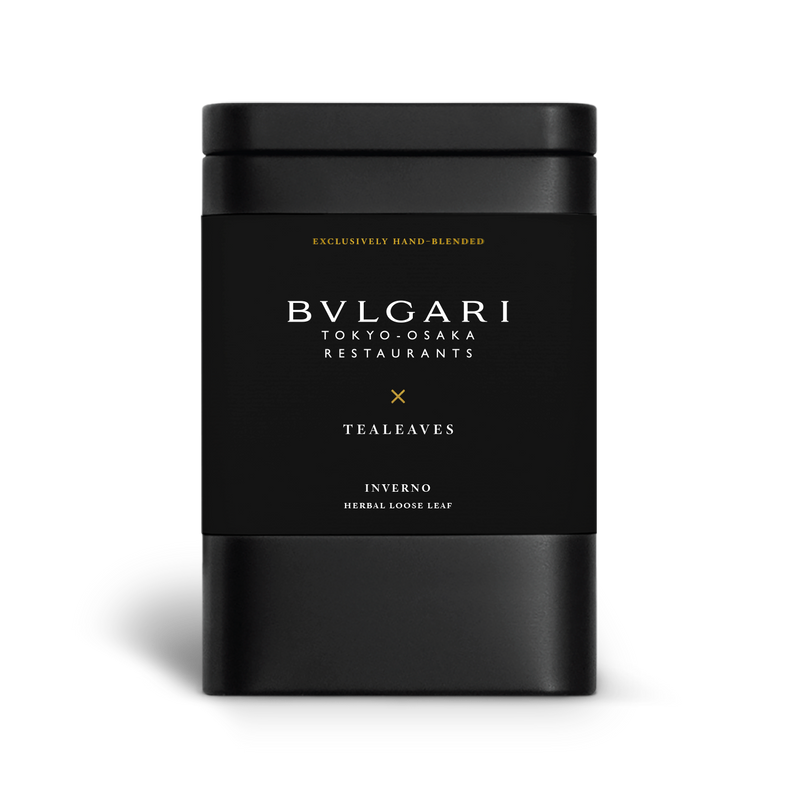 BVLGARI Inverno Organic Rooibos Loose Leaf Tea from TEALEAVES. Premium Loose Leaf Tea. Luxury Tea.